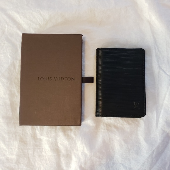 Louis Vuitton Paris Black EPI Leather Wallet Card - Picture 1 of 8